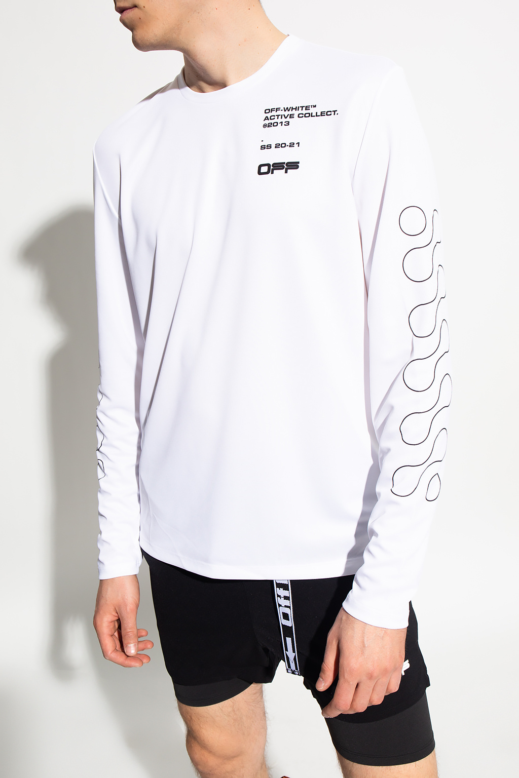 Off-White Training T-shirt with logo